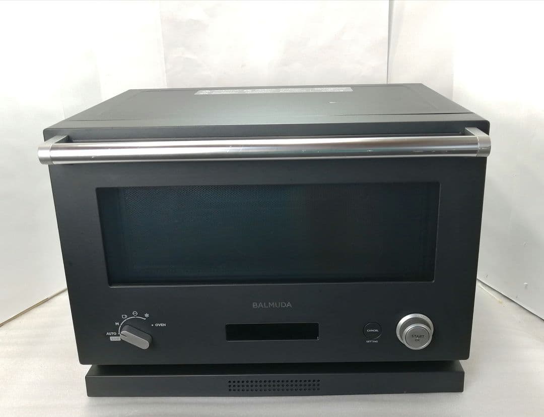 22年製 バルミューダデザイン　オーブンレンジ ブラック　　017