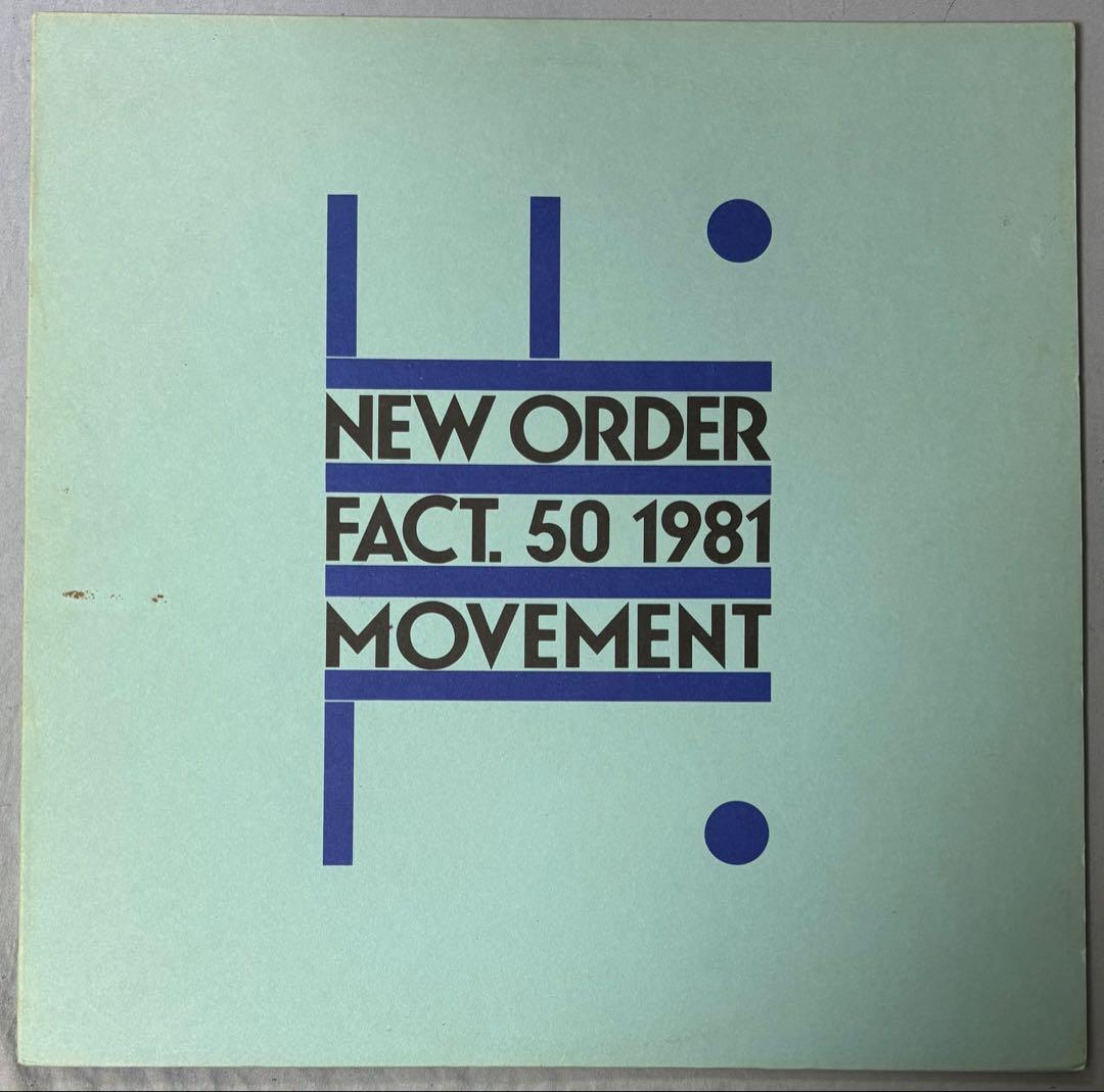 洋楽 New Order Movement joy division