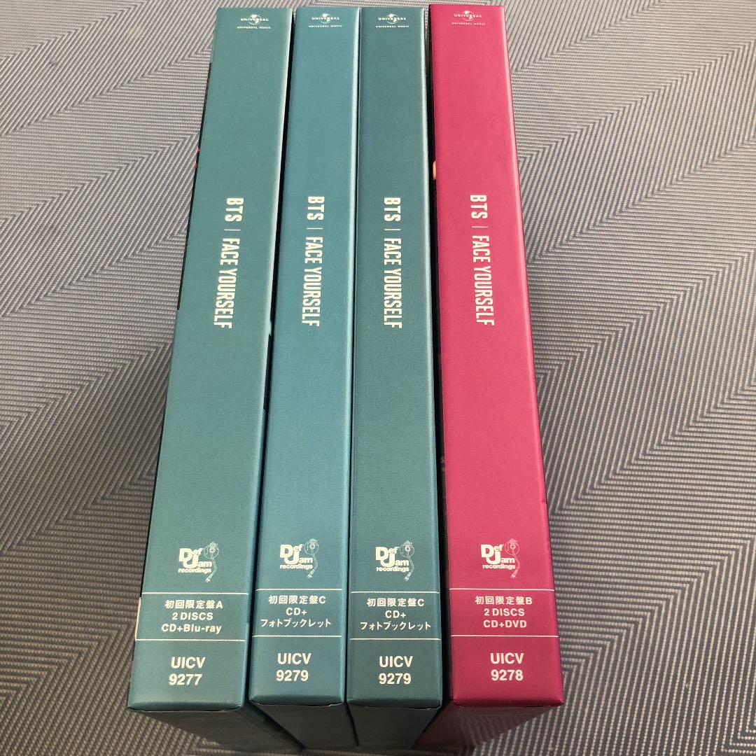 BTS FACE YOURSELF 初回限定盤A＋B＋C×2