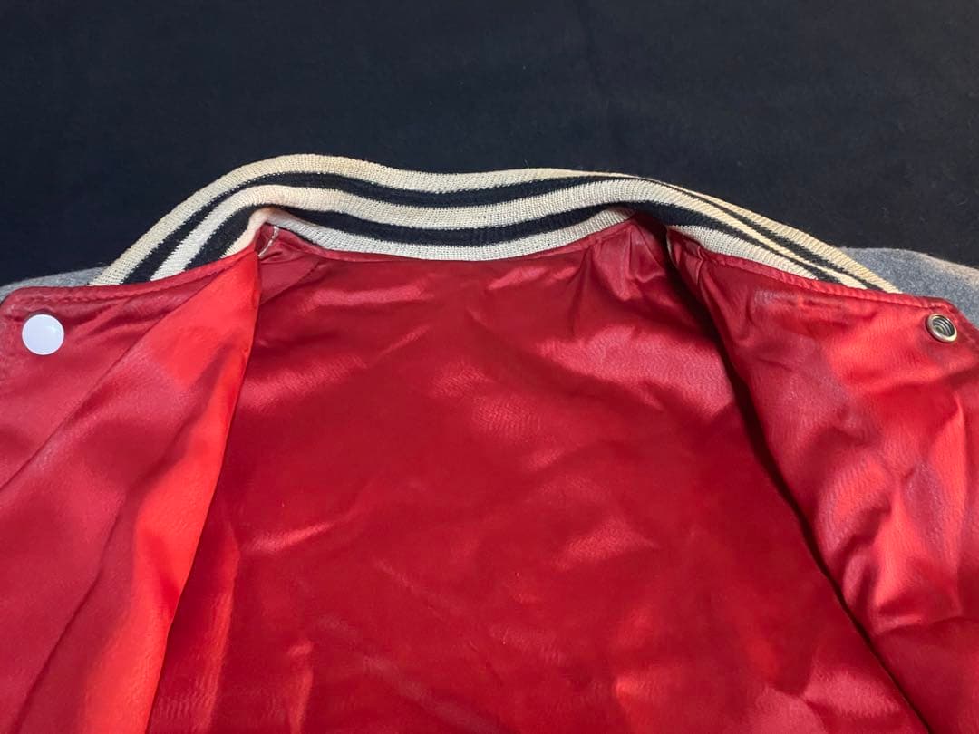 50's リバーシブル　ロングスタジャン　ファラオ　Aブラック×Bレッド