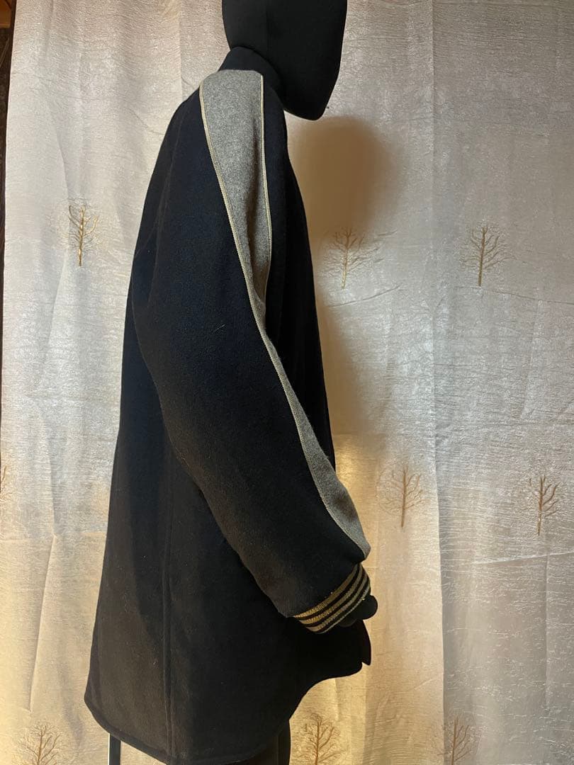 50's リバーシブル　ロングスタジャン　ファラオ　Aブラック×Bレッド