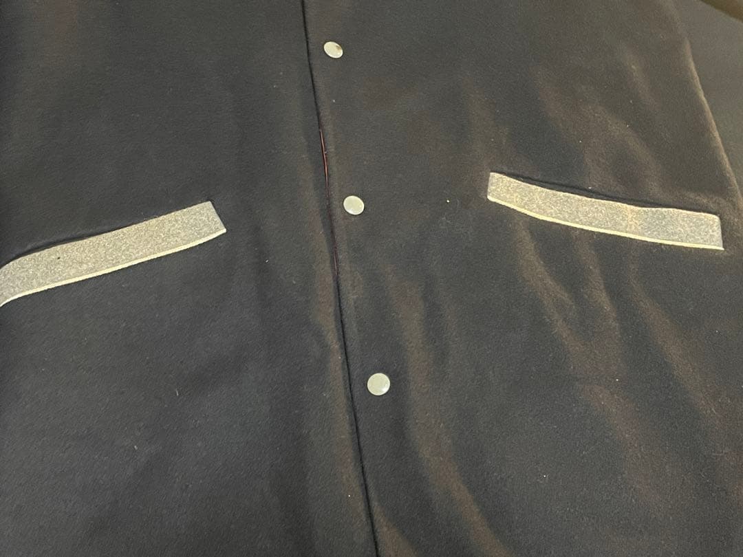 50's リバーシブル　ロングスタジャン　ファラオ　Aブラック×Bレッド