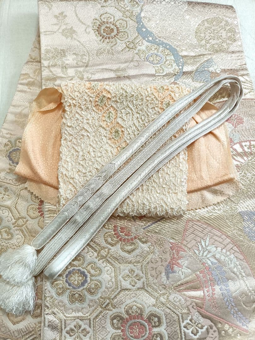 正絹訪問着（松坂屋誂製）　フルセット4点　卒業式　入学式　宮参り　七五三