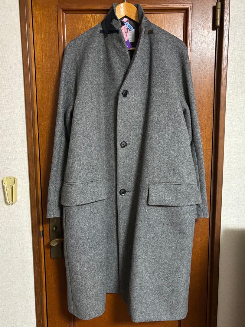 kolor ウール カシミヤ チェスター コート サイズ1