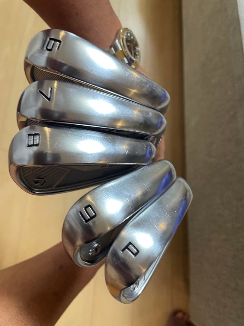 テーラーメイド　P8CB カスタムシャフト5本セット