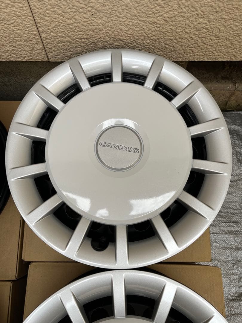 DAIHATSU CANBUS 14インチ 純正ホイール 4個セット新車外し