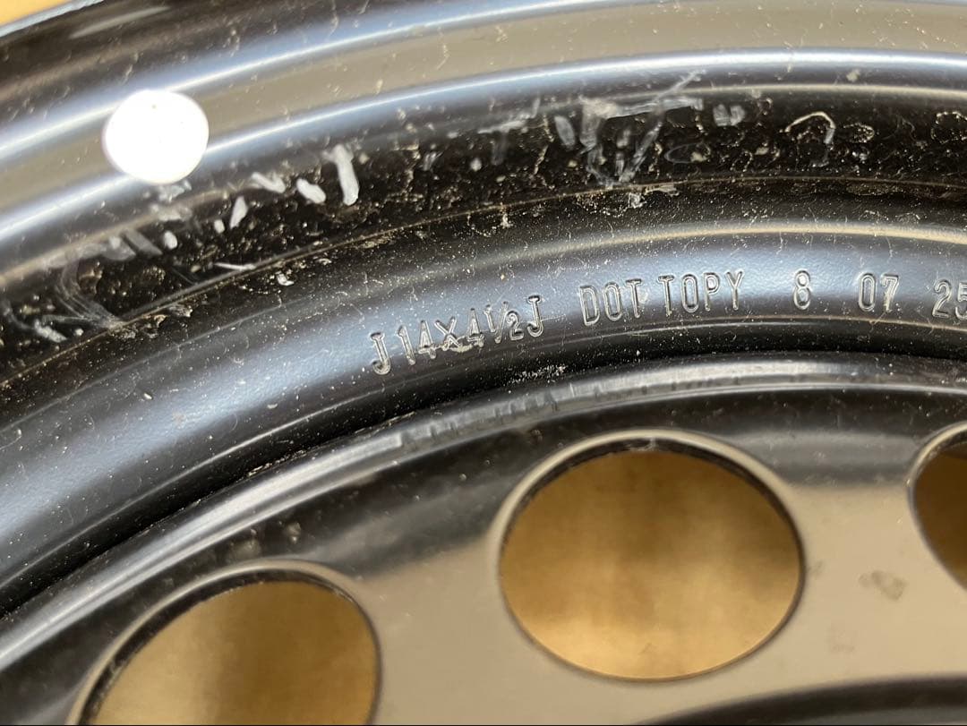 DAIHATSU CANBUS 14インチ 純正ホイール 4個セット新車外し