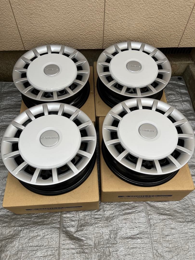 DAIHATSU CANBUS 14インチ 純正ホイール 4個セット新車外し