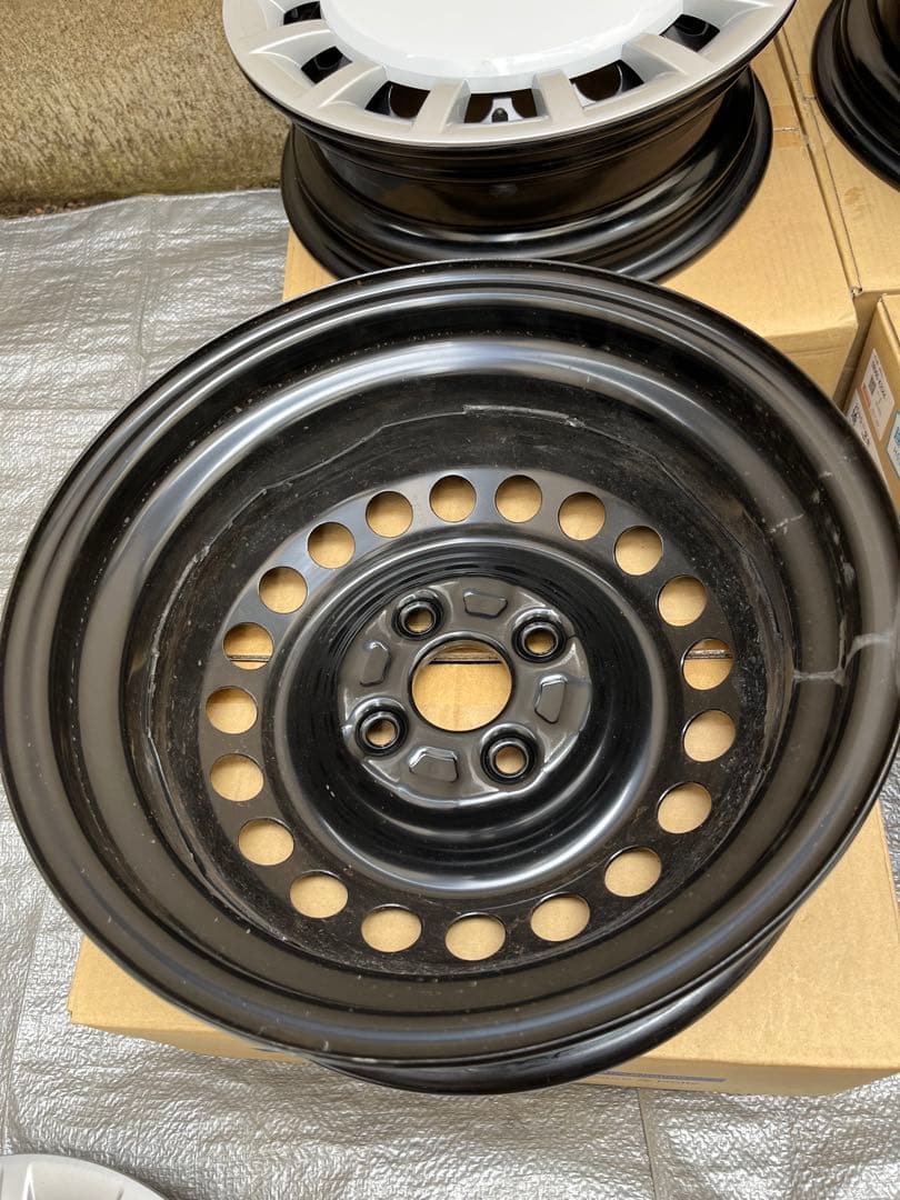 DAIHATSU CANBUS 14インチ 純正ホイール 4個セット新車外し