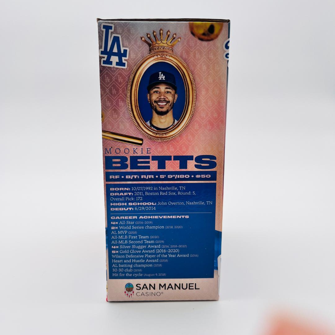 【レア・非売品】ムーキーベッツ ボブルヘッド ドジャース ワールドシリーズ優勝