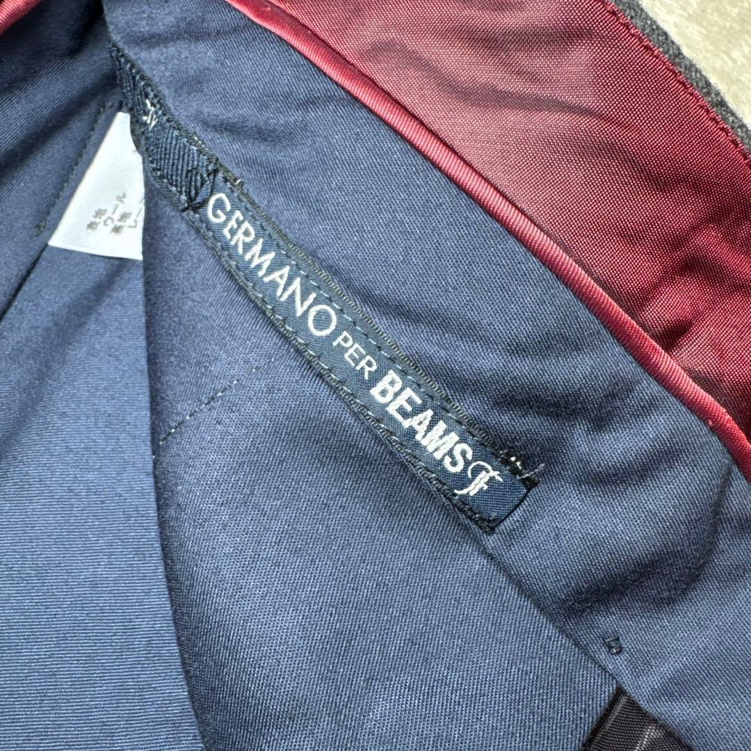 30 秋冬　未使用　ジェルマーノ　germano スラックス　50 XL グレー