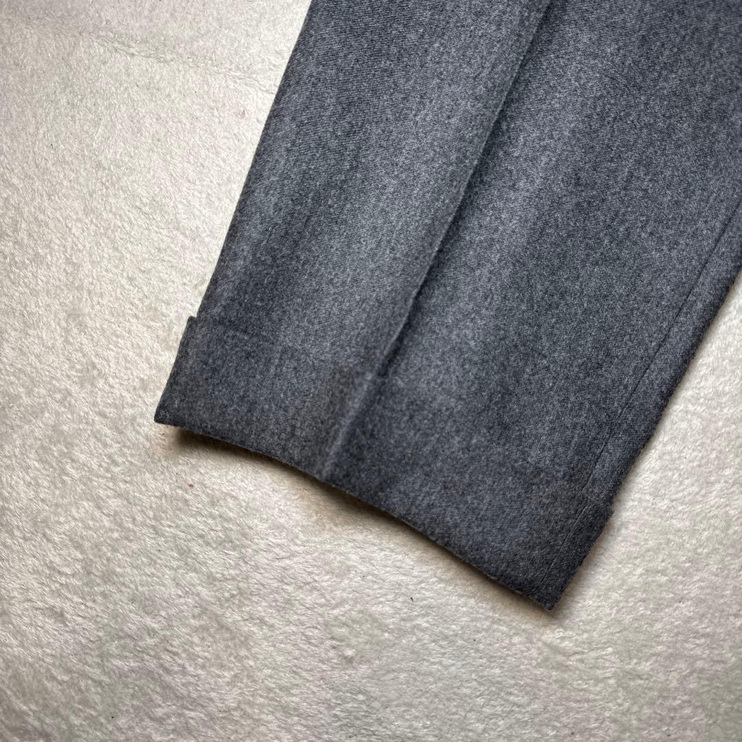 30 秋冬　未使用　ジェルマーノ　germano スラックス　50 XL グレー