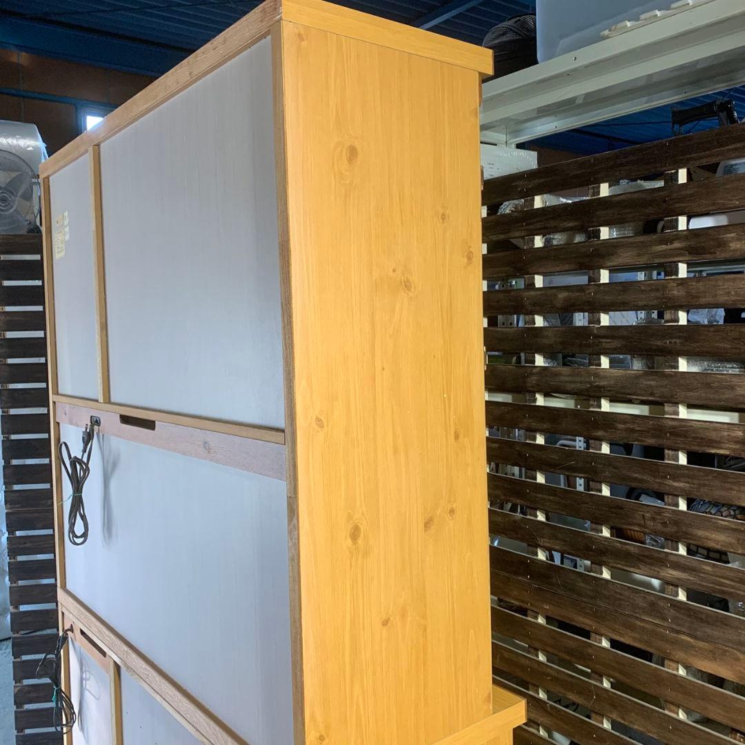 K774 岡製作所 スカーレット120D キッチンボード 食器棚