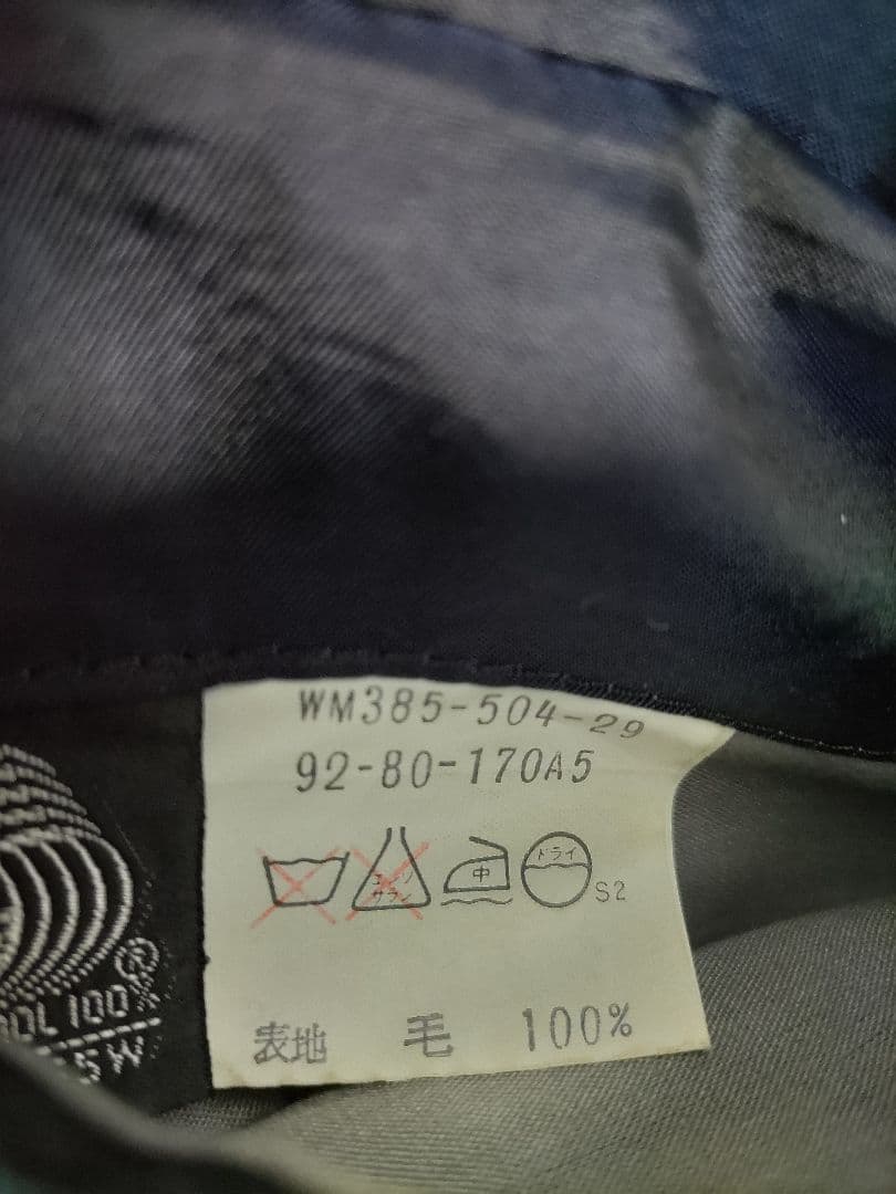 [Burberry]ネイビー ダブルブレスト ブレザー上下