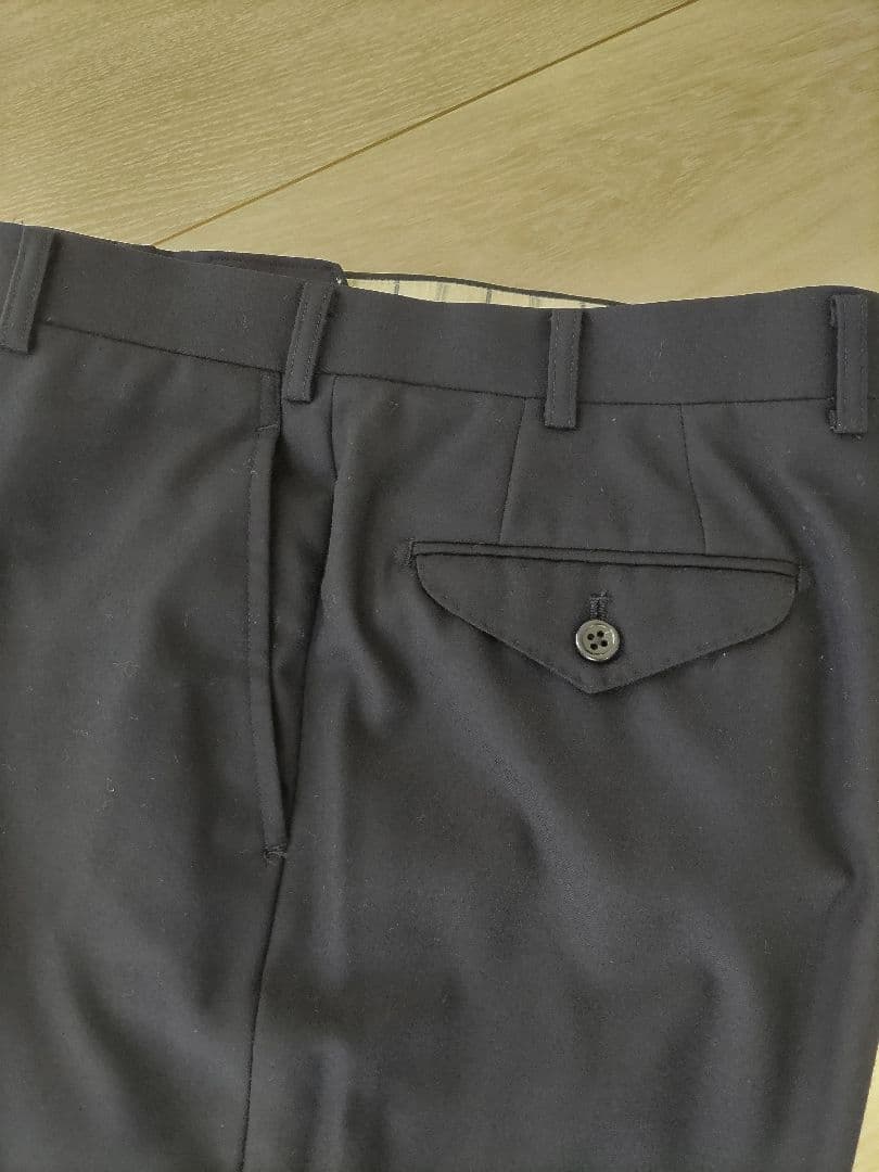 [Burberry]ネイビー ダブルブレスト ブレザー上下