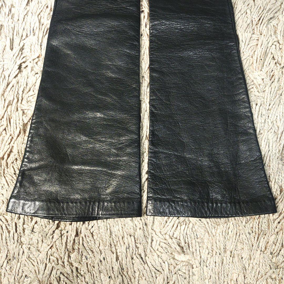 【ロング】セルモネータ　グローブ　本革　ブラック　レザー　sermoneta