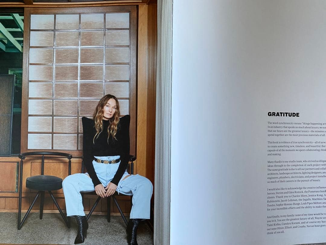 KELLY WEARSTLER SYNCHRONICITY 写真集 インテリア