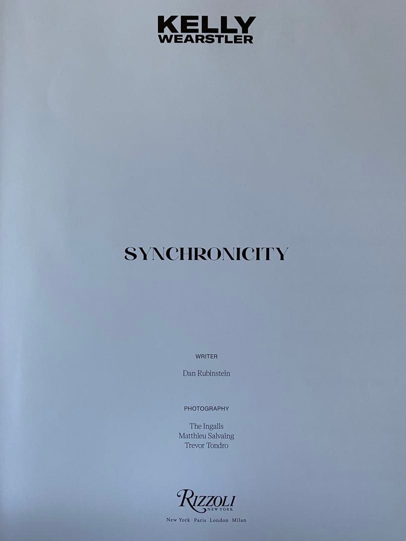 KELLY WEARSTLER SYNCHRONICITY 写真集 インテリア