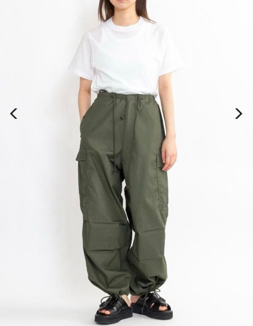 【新品タグ付き】HYKE / N/C TYPE M-51 SHELL PANTS