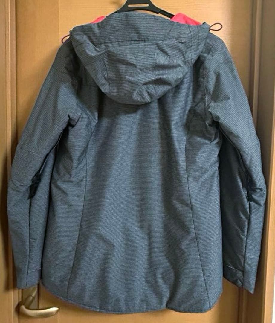 新品同様 BURTON バートン スノーボードウェア レディース グレー ピンク