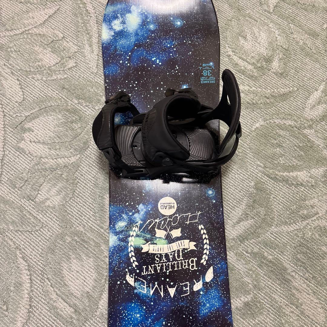 headスノーボード138cm headビィンディングSサイズ　セット