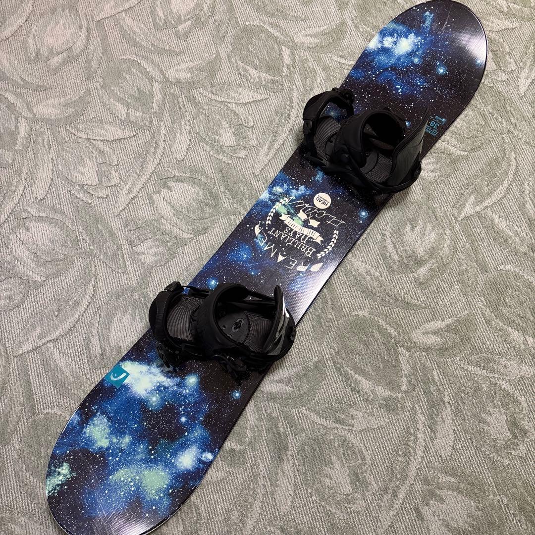 headスノーボード138cm headビィンディングSサイズ　セット
