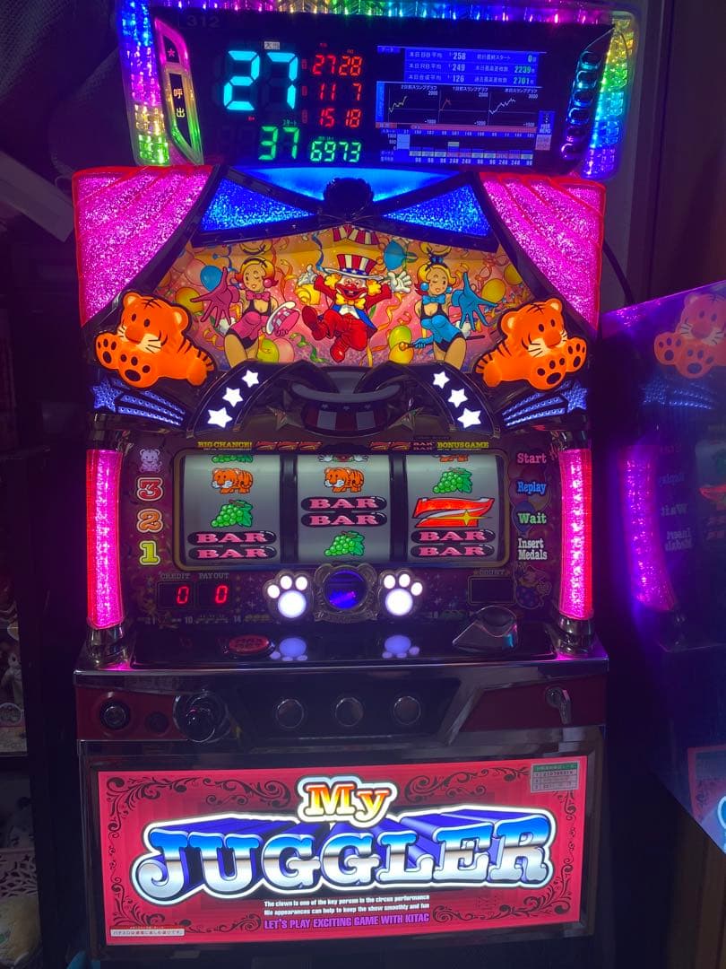 たのメル便費用込みデータカウンター付きマイジャグラー5 実機