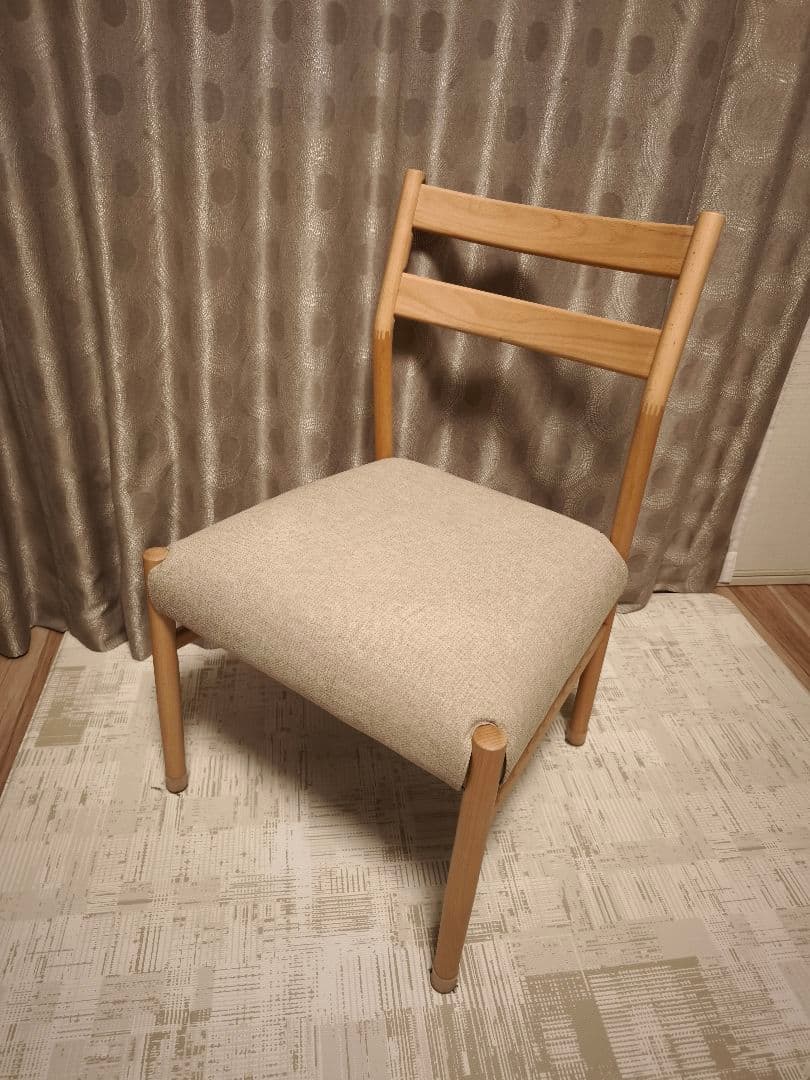 美品◎　Nシールド　ダイニングチェア　１脚　ナチュラルカラー
