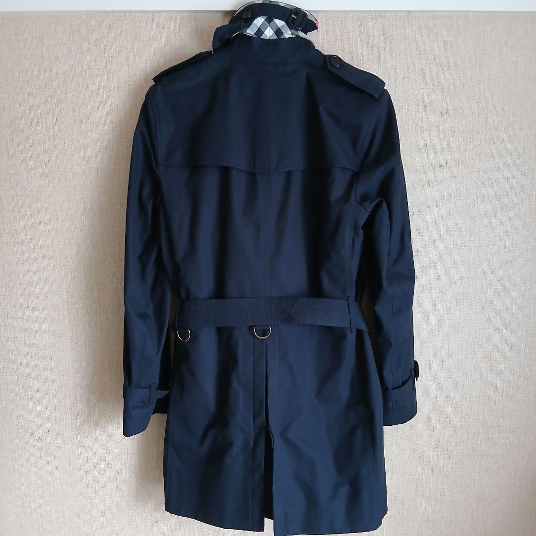 バーバリー ケンジントン ネイビー トレンチコートSサイズ