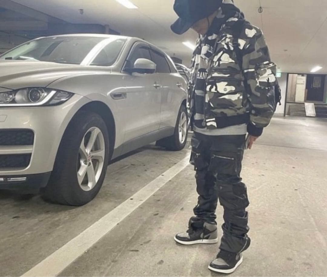 【新品】MLVINCE  PARACHUTE SLIM CARGO PANTS