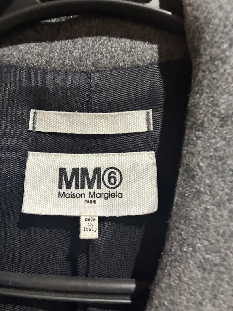 ＭＭ6 グレー チェスターコート