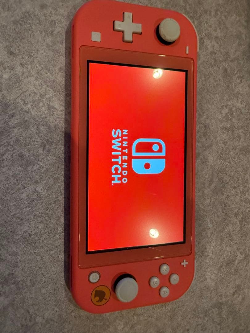 美品Switch Lite あつまれどうぶつの森セットしずえアロハ