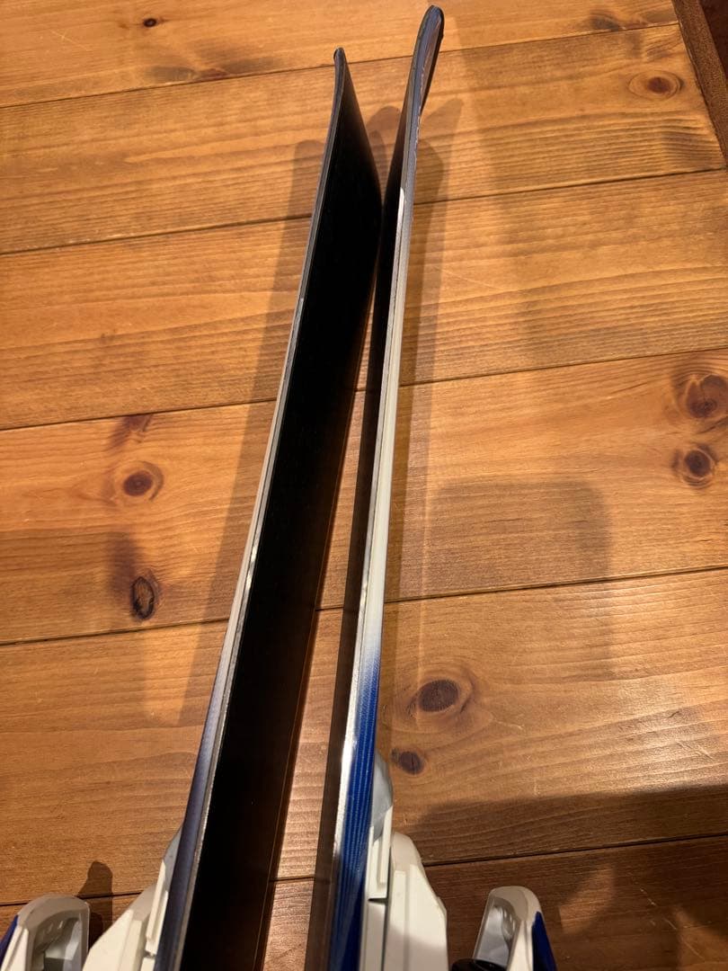 Völkl スキー 青白 ポール付き