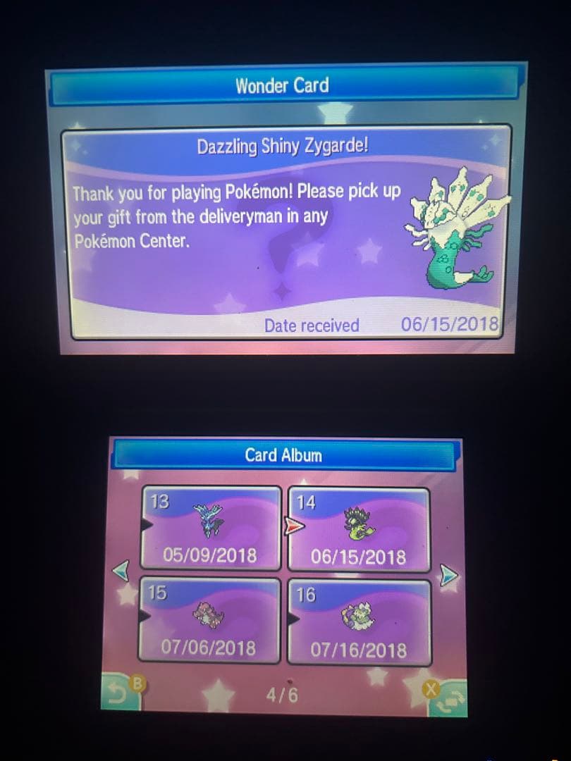 ポケモン　北米版　海外版　ムーン　配布　未受け取り