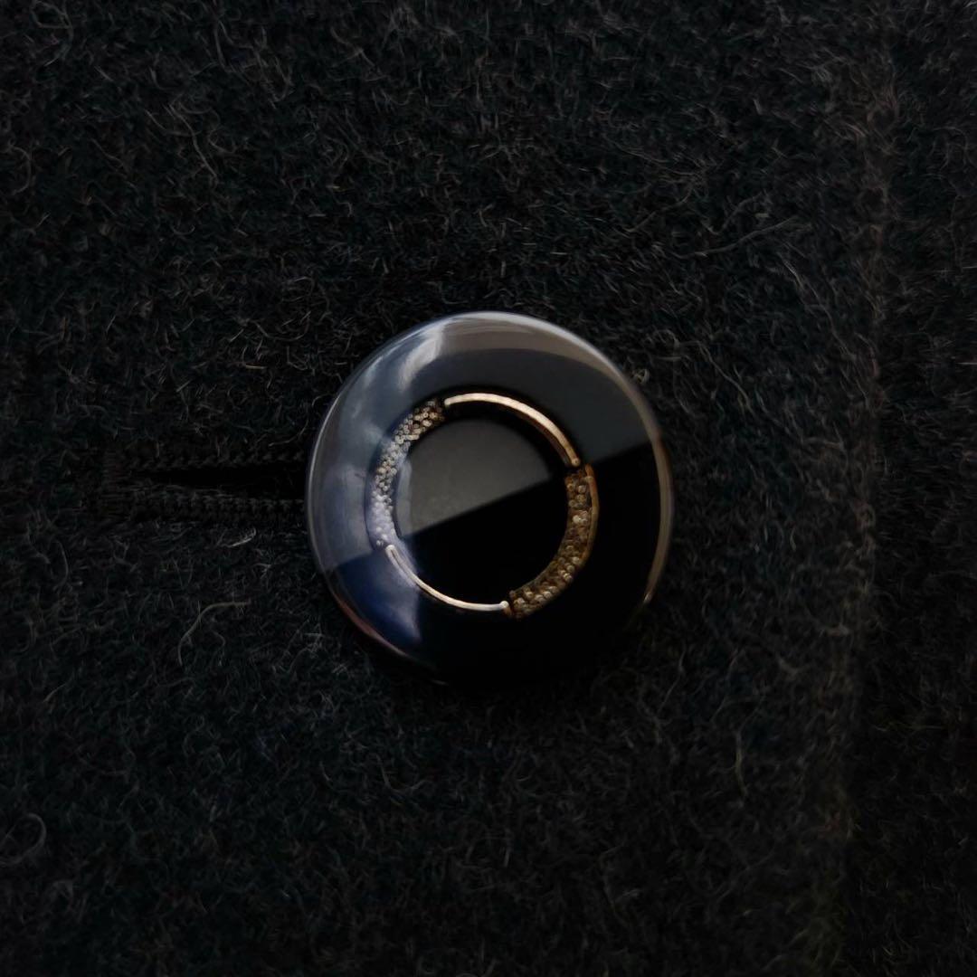 【美品級】東京スタイル アンゴラ マキシ丈 スーパーロングコート L フード付