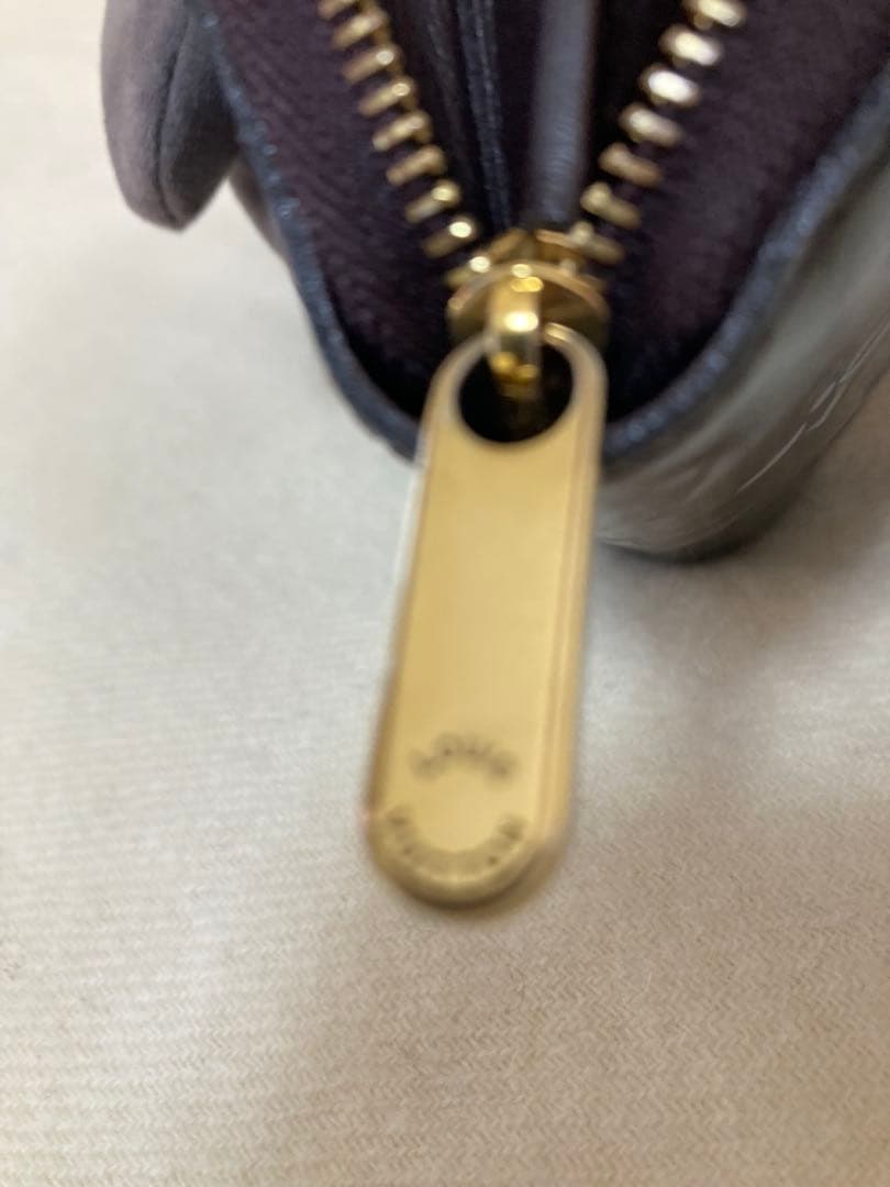 ルイヴィトン ヴェルニ　アマラント コンパクト財布