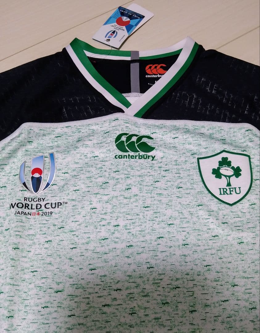 カンターベリー ラグビーアイルランド代表 ユニフォーム IRFUラガーシャツ新品