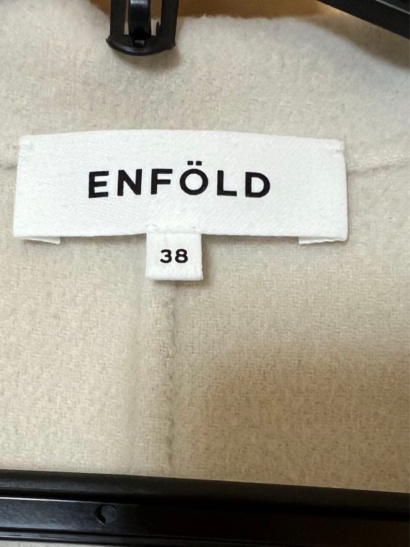 noanoa⭐️  ENFOLD ウールリバーコート　38