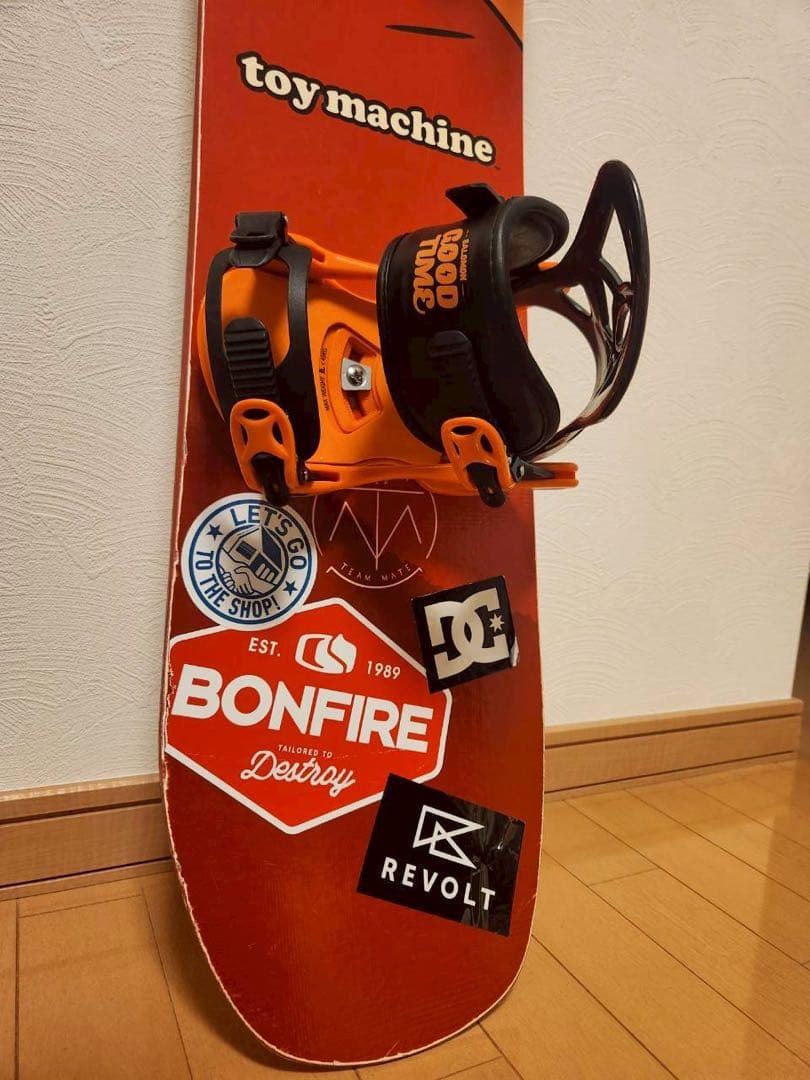 SALOMON キッズスノーボードセット 120cm Toy Machine