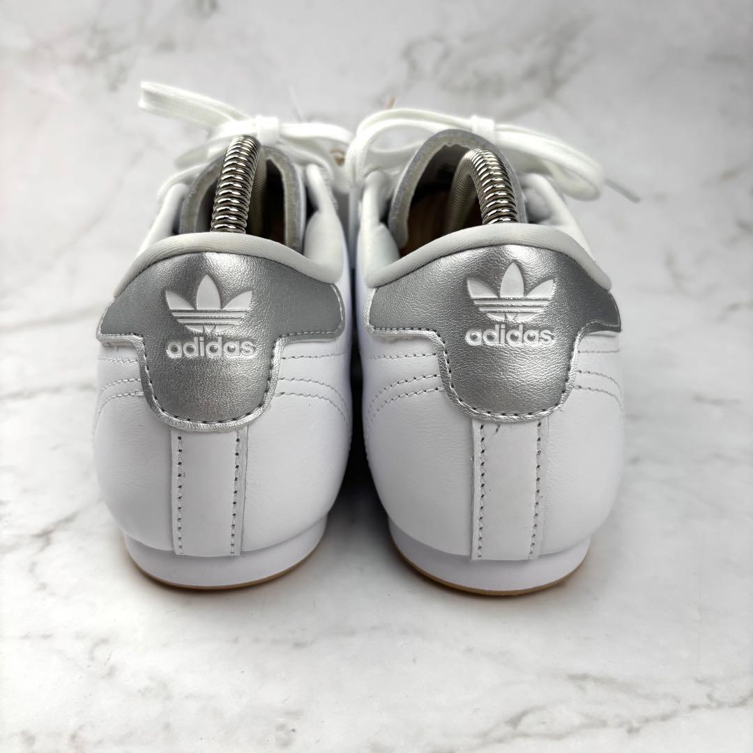 【新品】adidas テコンドー シューレース スニーカー 23 レザー 白