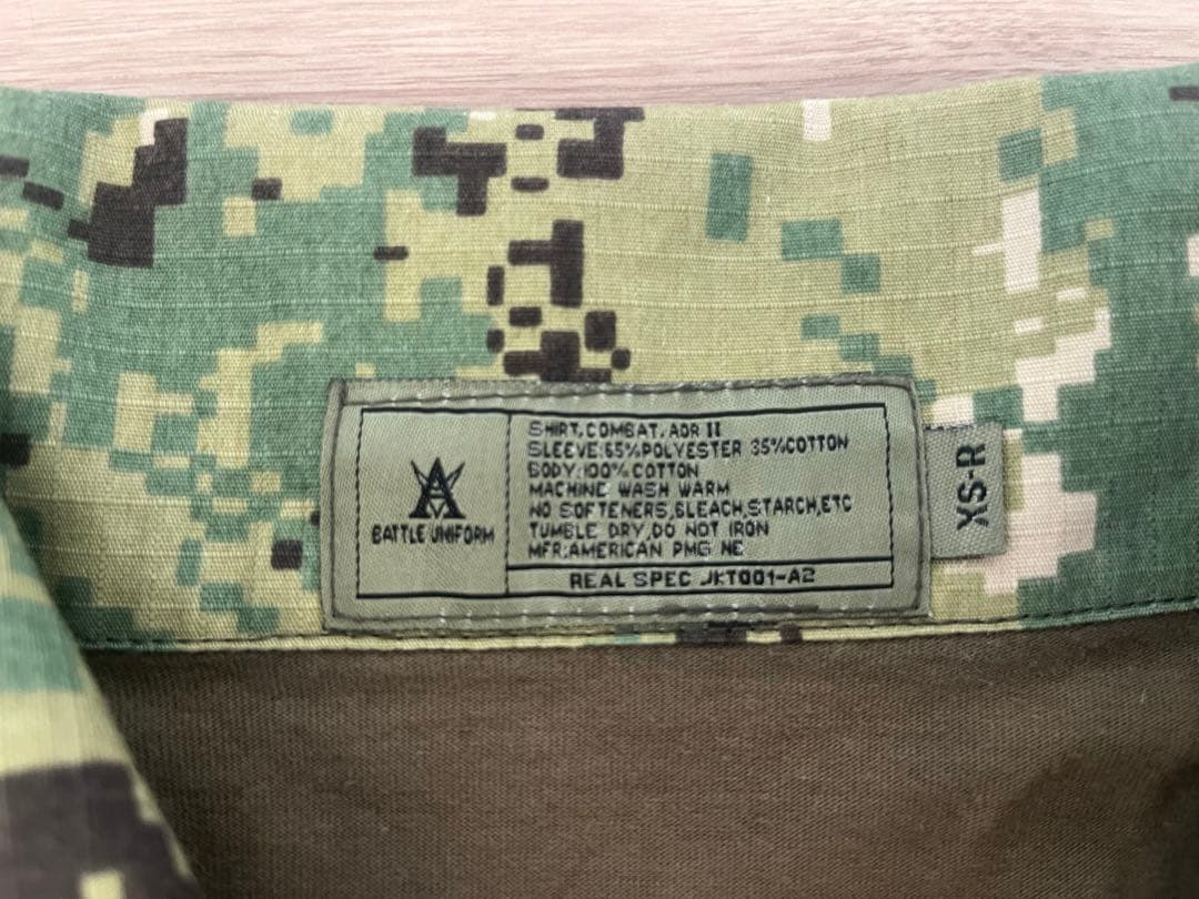 S&G CRYE コンバットシャツ GEN3 AOR2 リアルスペック　サバゲー