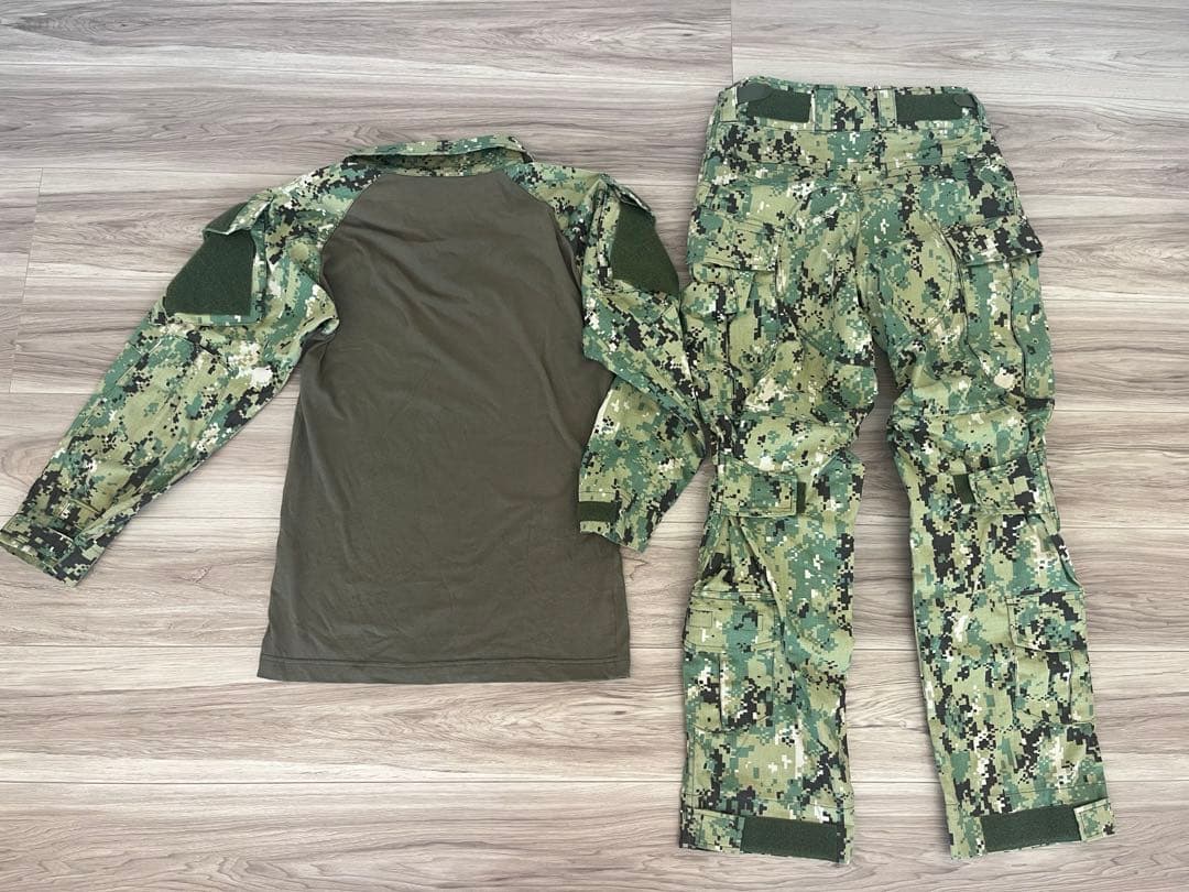 S&G CRYE コンバットシャツ GEN3 AOR2 リアルスペック　サバゲー