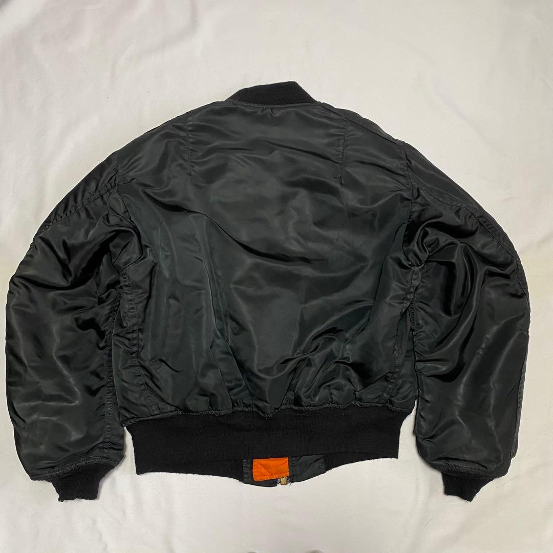 80s USA製 ALPHA MA-1 Flight Bomber Jacket