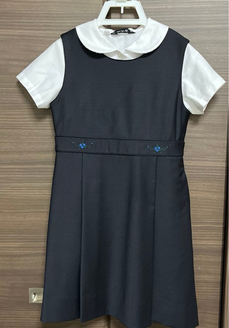 dkhs様　　超美品アーニー＆エッシー　ブラウス＋ジャンパースカート