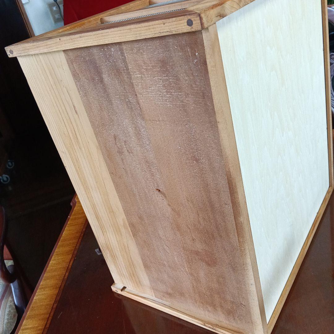 木製　水屋箪笥　蝿帳　 約44cm✖46,5cm