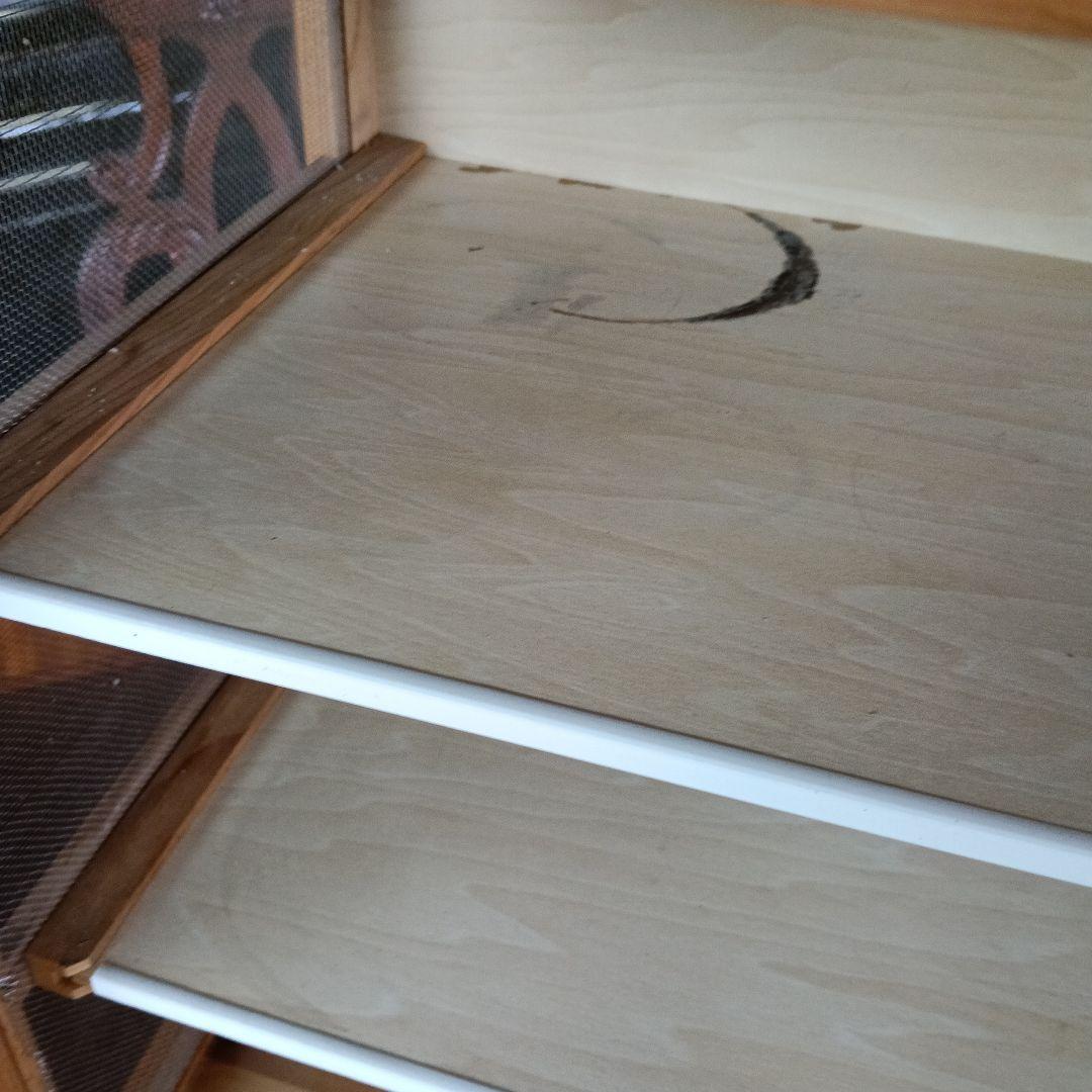 木製　水屋箪笥　蝿帳　 約44cm✖46,5cm