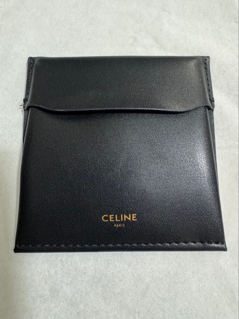 CELINE ノットスモールフープ 片耳 シルバー