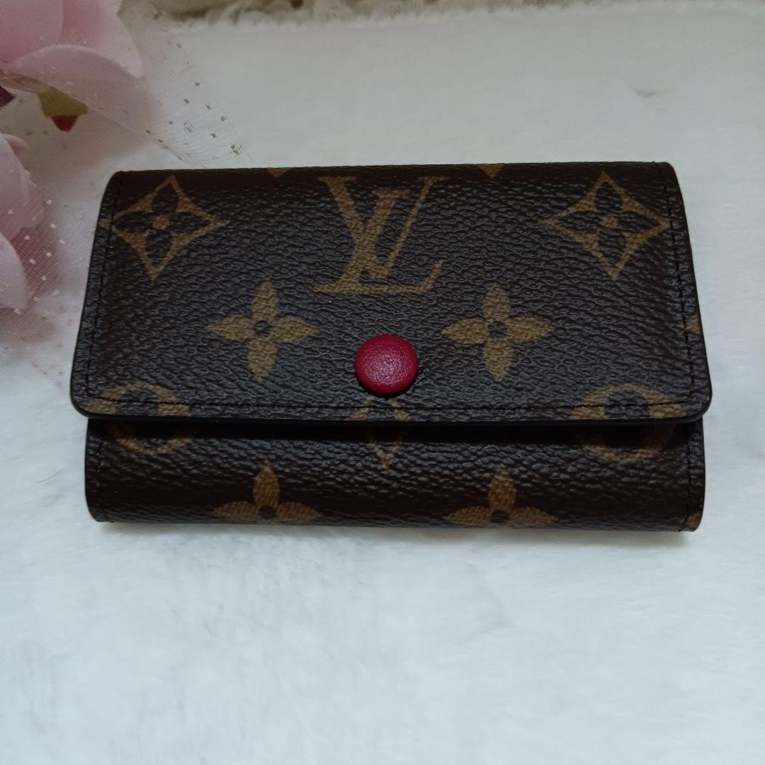 未使用　ルイヴィトン　ミュルティクレ6　　モノグラム　キーケース