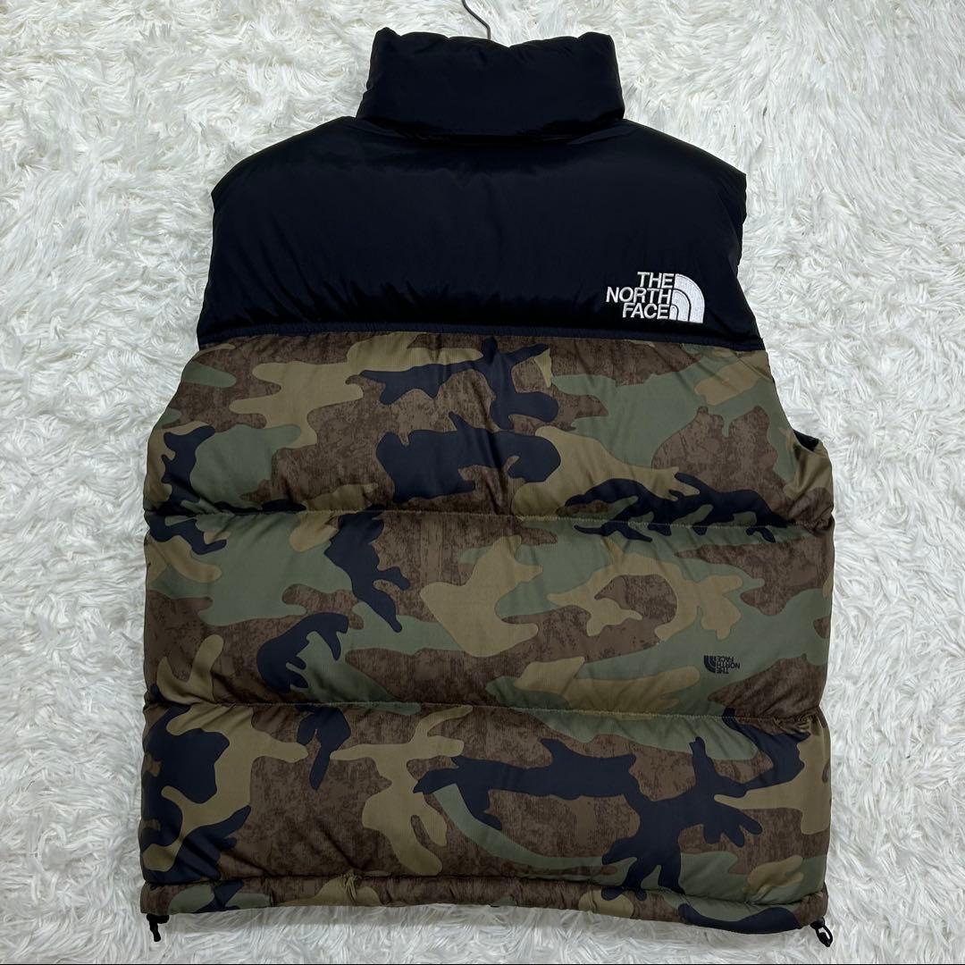 【ほぼ新品】ノースフェイス ノベルティ ヌプシ ダウン ベスト ジャケット S