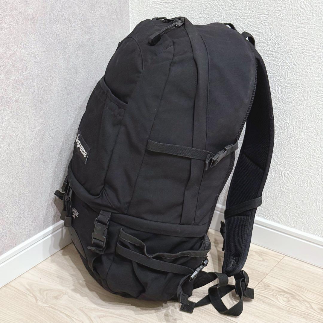 激レア★Supreme バックパック　2010ss　大容量　黒　旅行　リュック